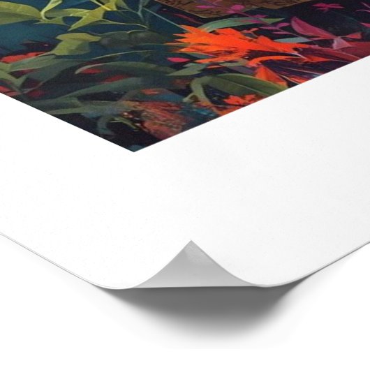 African Art Print ポスター (角)