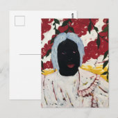 African Art Tapestry ポストカード (正面/裏面)