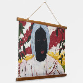 African Art Tapestry 吊り下げ型タペストリー (傾斜あり)