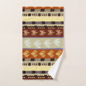 “African Artistry for Your Home” バスタオルセット (ハンドタオル)