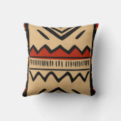 African background in warm colors クッション (裏面)