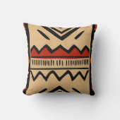 African background in warm colors クッション (正面)