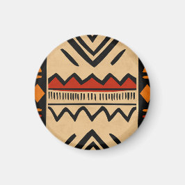 African background in warm colors マグネット