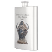 African buffalo フラスク (左)