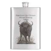 African buffalo フラスク (正面)