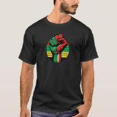 African Continent Black History  3 Tシャツ (正面)