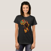 African Continent Black History Tシャツ (正面フル)