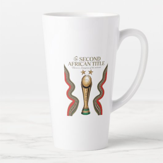African Cup in Morocco カフェラテマグ (右)