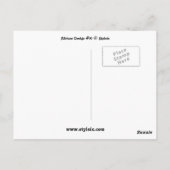 African Design #10 @ Stylnic ポストカード (裏面)