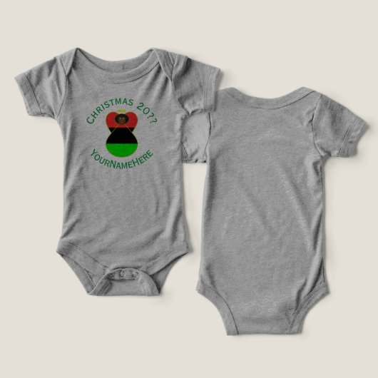 African Diaspora Angel Christmas Flag Personalized (デザイン正面&裏面)