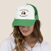 African Diaspora Ireland USA Shamrock Personalize キャップ (インサイチュ)