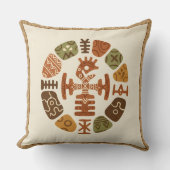 African Ethnic Motifs クッション (正面)
