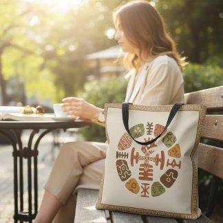 African Ethnic Motifs トートバッグ