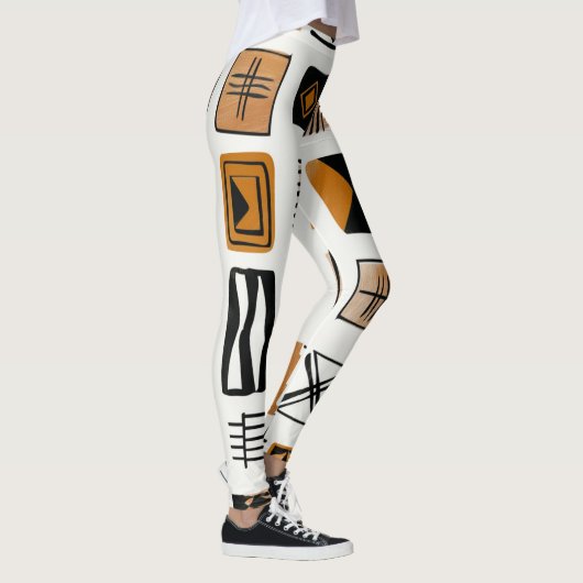 African Ethnic Print レギンス (右)