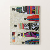 African Family Collage by Alicia McDaniel Fine Art ジグソーパズル (縦)