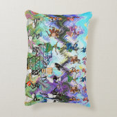 African Feast: Rhythms of Africa  アクセントクッション (裏面(縦))