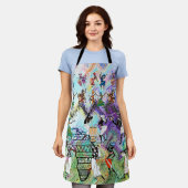 African Feast: Rhythms of Africa エプロン (着用した状態)