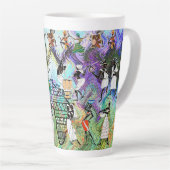 African Feast: Rhythms of Africa カフェラテマグ (右アングル)