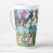 African Feast: Rhythms of Africa カフェラテマグ (左アングル)