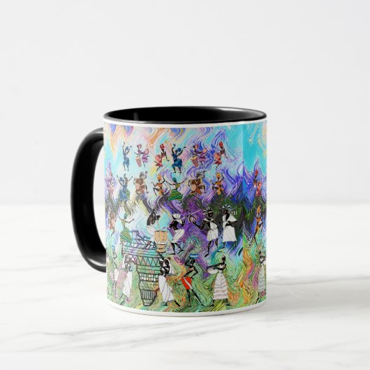 African Feast: Rhythms of Africa マグカップ (正面左)