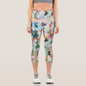 African Feast: Rhythms of Unity  カプリレギンス (正面)