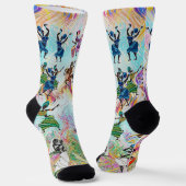 African Feast: Rhythms of Unity ソックス (傾斜あり)