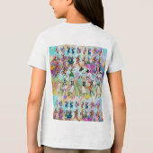 African Feast: Rhythms of Unity トライブレンドTシャツ (裏面)