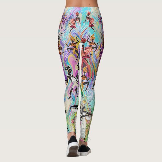 African Feast: Rhythms of Unity  レギンス (裏面)