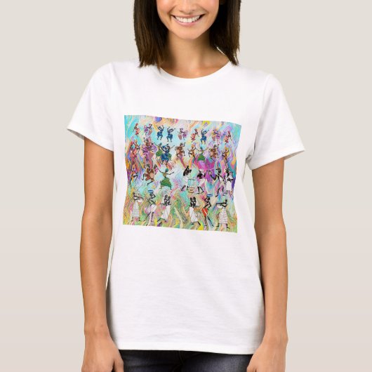 African Feast: Rhythms of Unity Tシャツ (正面)