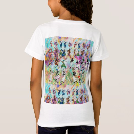 African Feast: Rhythms of Unity Tシャツ (裏面)