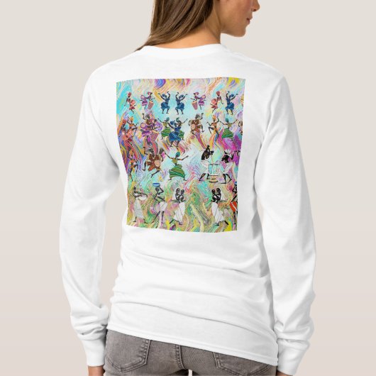 African Feast: Rhythms of Unity  Tシャツ (裏面)