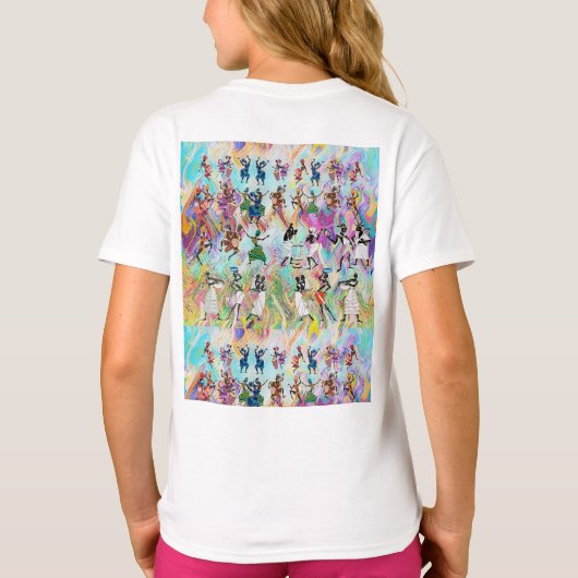 African Feast: Rhythms of Unity Tシャツ (裏面)