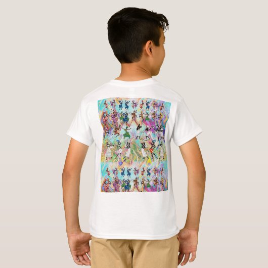 African Feast: Rhythms of Unity Tシャツ (裏面フル)
