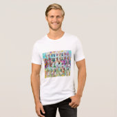 African Feast: Rhythms of Unity T-Shirt トライブレンドＴシャツ (正面全面)