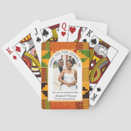 African Ghana Kente WEDDING Guest Favor Gift トランプ