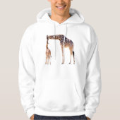 African Giraffes Hoodie パーカ (正面)
