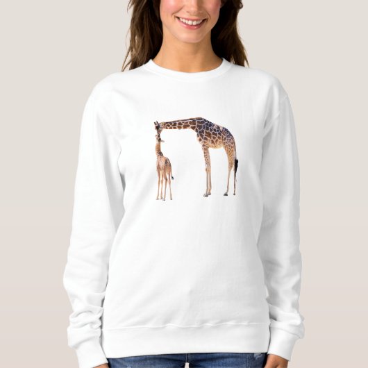 African Giraffes Sweatshirt スウェットシャツ (正面)
