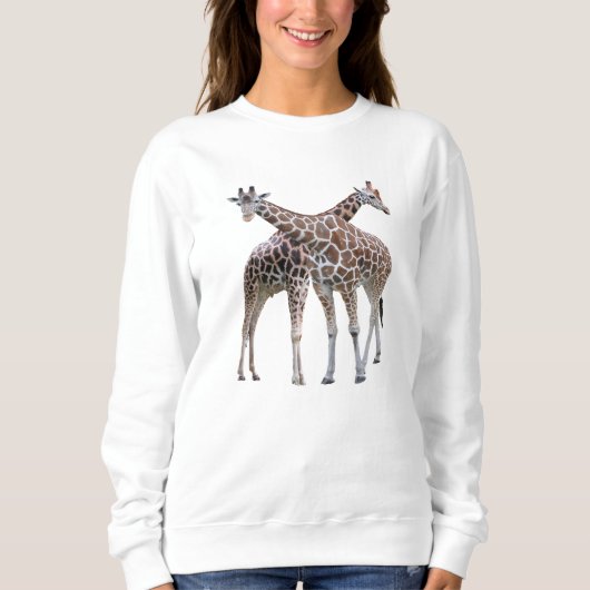 African Giraffes Sweatshirt スウェットシャツ (正面)