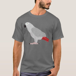 African Grey Parrot Tシャツ