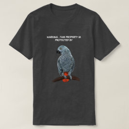 African grey parrot T-Shirt Tシャツ