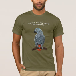 African grey parrot T-Shirt Tシャツ