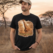 African Heights Giraffe | African Wildlife Pride トライブレンドTシャツ