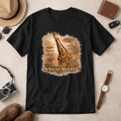 African Heights Giraffe | African Wildlife Pride トライブレンドTシャツ