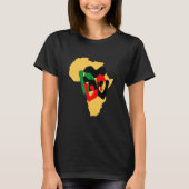African Human Rights and Women Struggle Tシャツ (正面)