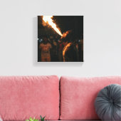 African inspired art キャンバスプリント (インサイチュ (リビング))