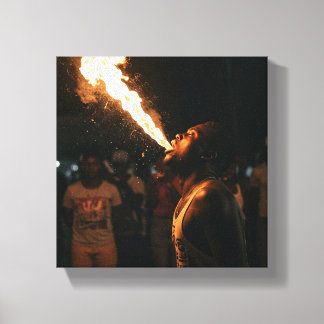 African inspired art キャンバスプリント