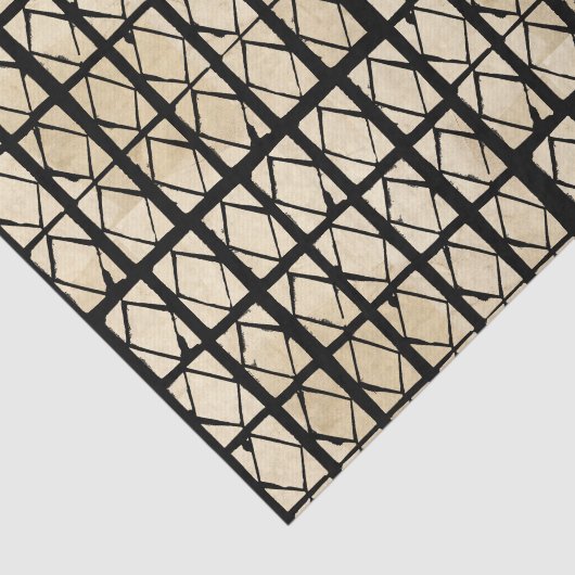 African Inspired Diamond Pattern Tissue Paper 薄葉紙 (詳細)