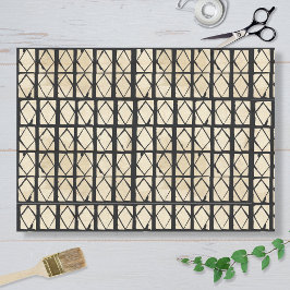 African Inspired Diamond Pattern Tissue Paper 薄葉紙