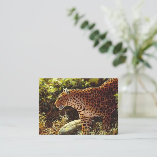 African Leopard名刺 名刺 (スタンド正面)