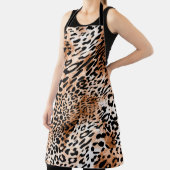African Leopard Printシームレス エプロン (インサイチュ)